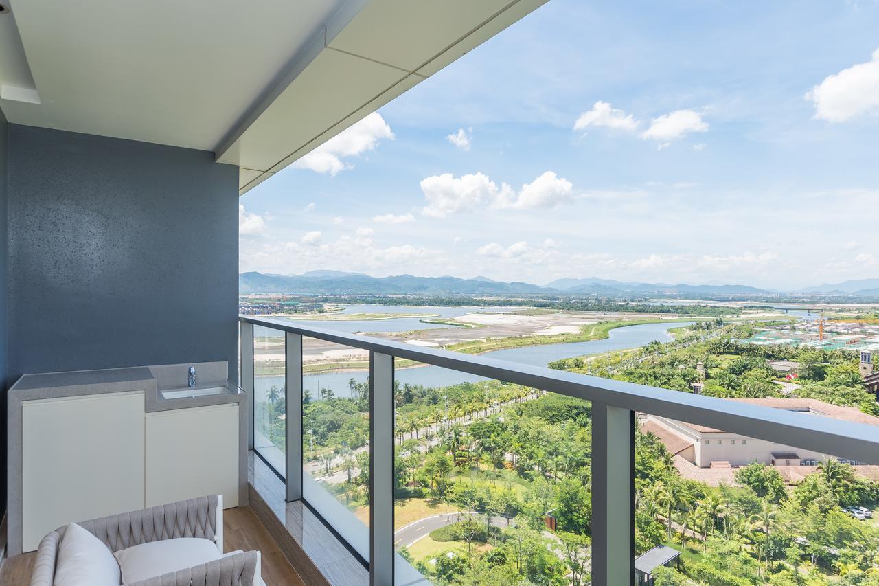 Van-Pretty Residence Haitang Bay ซานย่า ภายนอก รูปภาพ